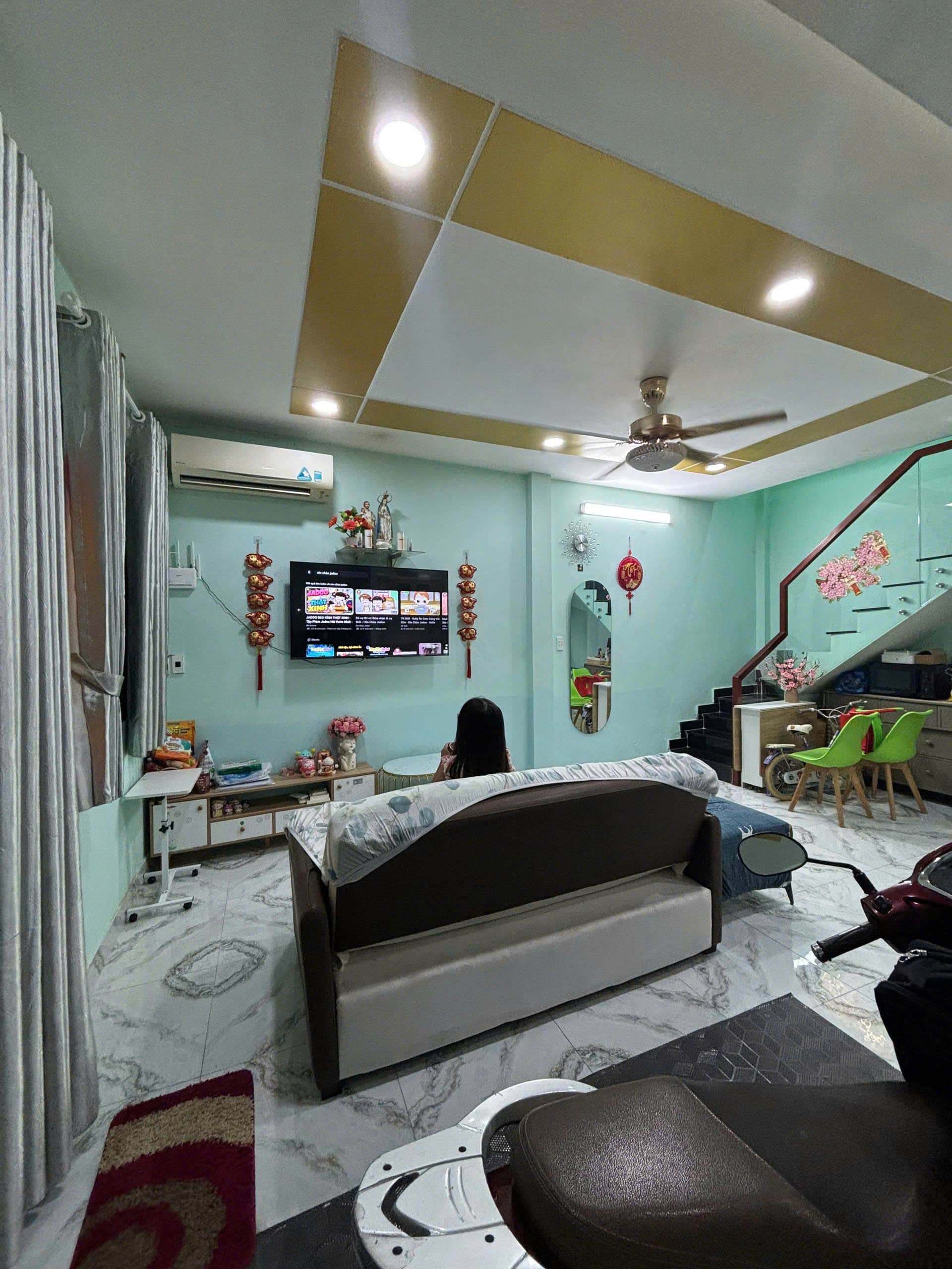 Bán nhà hẻm 34.8m² Phú Thọ Hòa Tân Phú, nở hậu, giá 4.45 tỷ